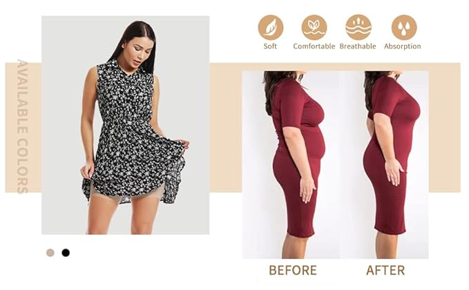 Women's Core Body Smoothing High-Waist Black Shorts