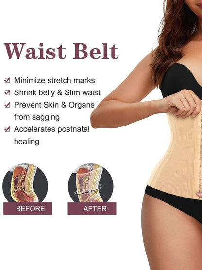 Tummy Tucker Slimming Belt for Women black color– Waist Wrap Belly Shapewear& Body Shaper for Belly Fat (Copy)