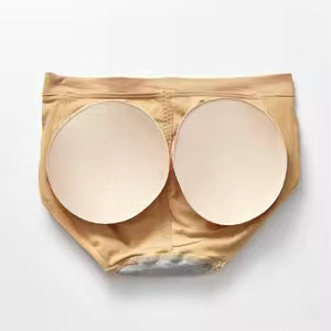 Undetectable Padded Butt Lifter Shaper Cream (Beige) Short