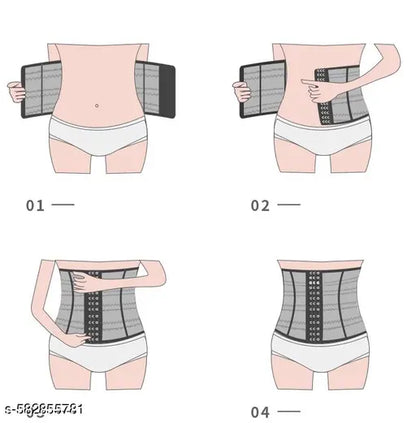 Tummy Tucker Slimming Belt for Women light cream color– Waist Wrap Belly Shapewear& Body Shaper for Belly Fat