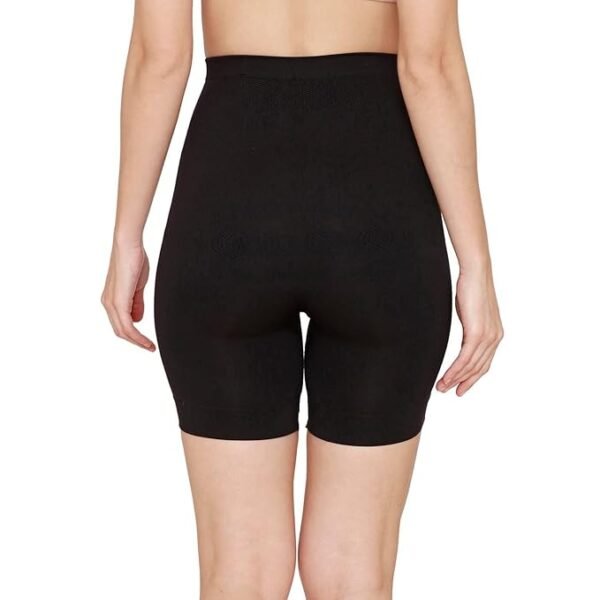 High Waist Women's Shorts Black - Image 4