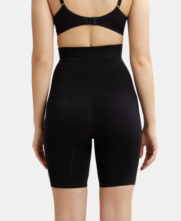 Women's High Waist Shapewear with Anti Rolling Strip Tummy Control - Image 4