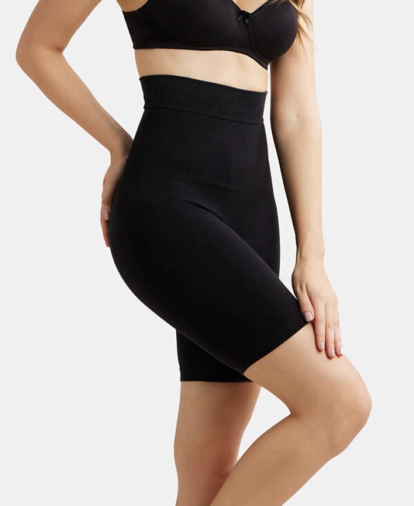 Women's High Waist Shapewear with Anti Rolling Strip Tummy Control